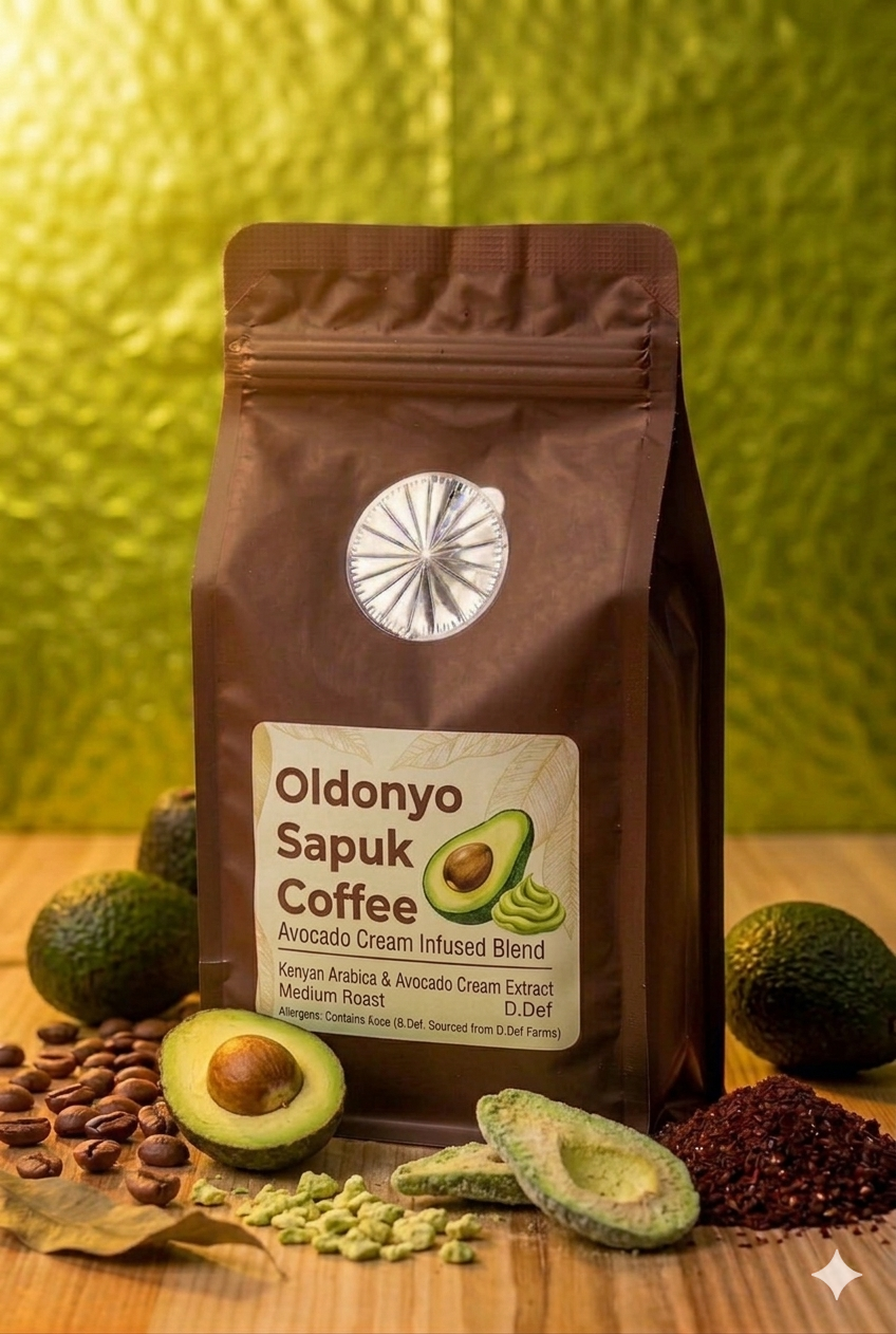 Oldonyo Sapuk Coffee Avocado Flavour