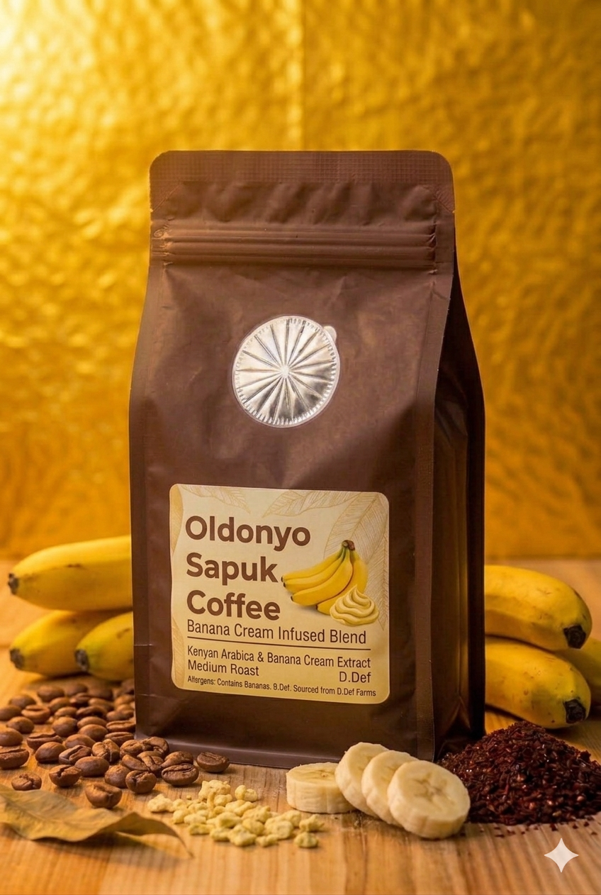 Oldonyo Sapuk Coffee Banana Flavour