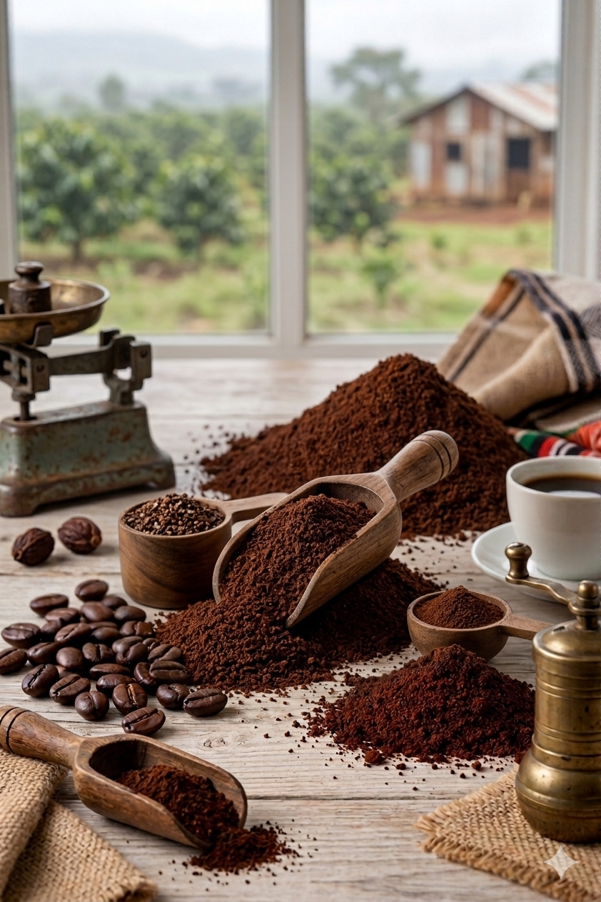 Oldonyo Sapuk Coffee Supply for Grinded Coffee Beans